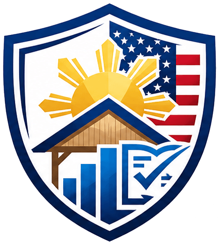 FIL-AM LEDGERS shield emblem